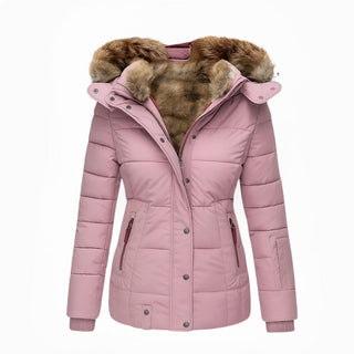 Élise™ – Manteau d’Hiver Douillet avec Doublure Fourrée