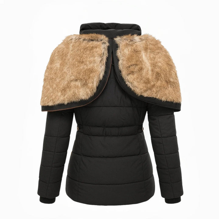 Élise™ – Manteau d’Hiver Douillet avec Doublure Fourrée