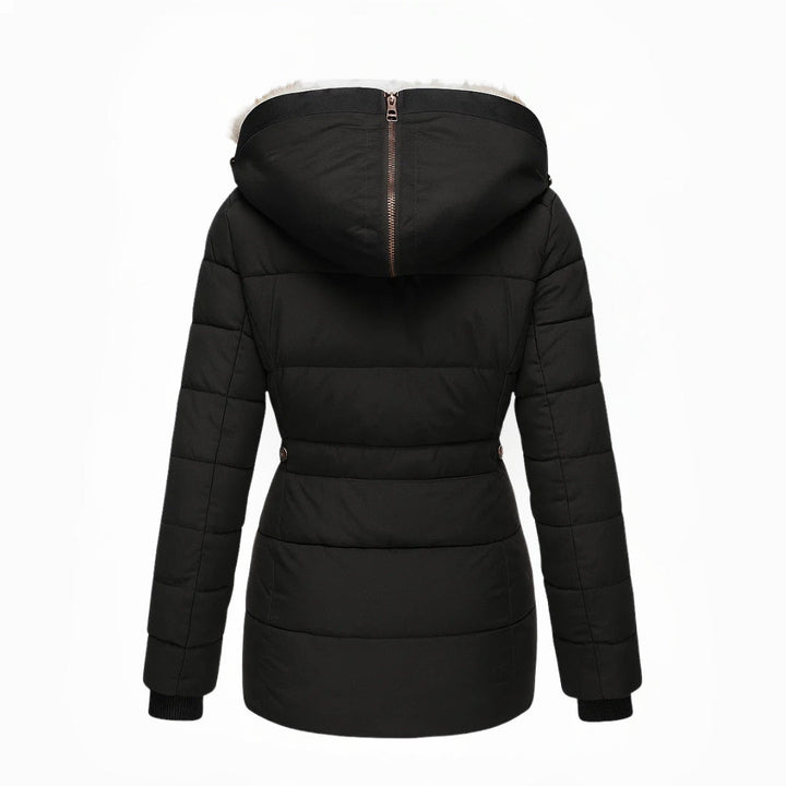 Élise™ – Manteau d’Hiver Douillet avec Doublure Fourrée