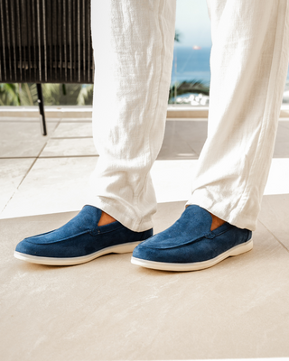 | MOCASSINS EN CUIR SUEDE