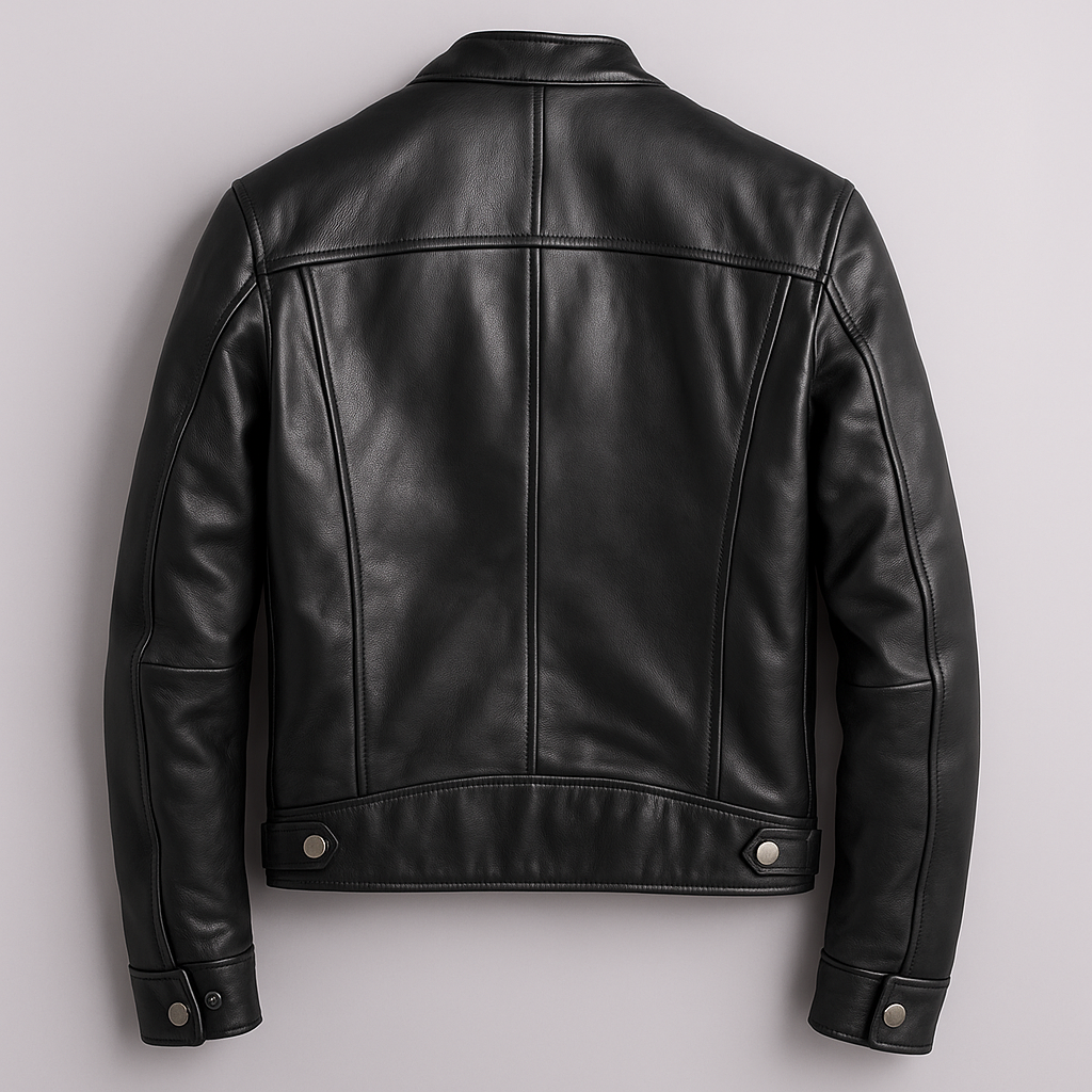 Veste en cuir vintage pour homme