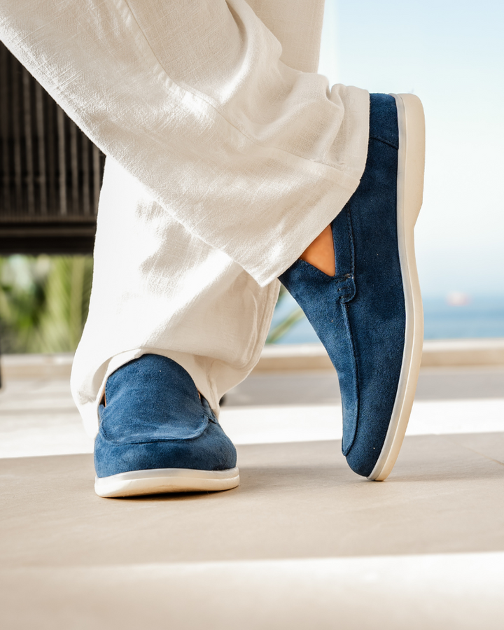 | MOCASSINS EN CUIR SUEDE