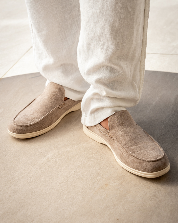 | MOCASSINS EN CUIR SUEDE