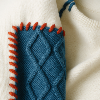 Le Pull Patchwork Artistique