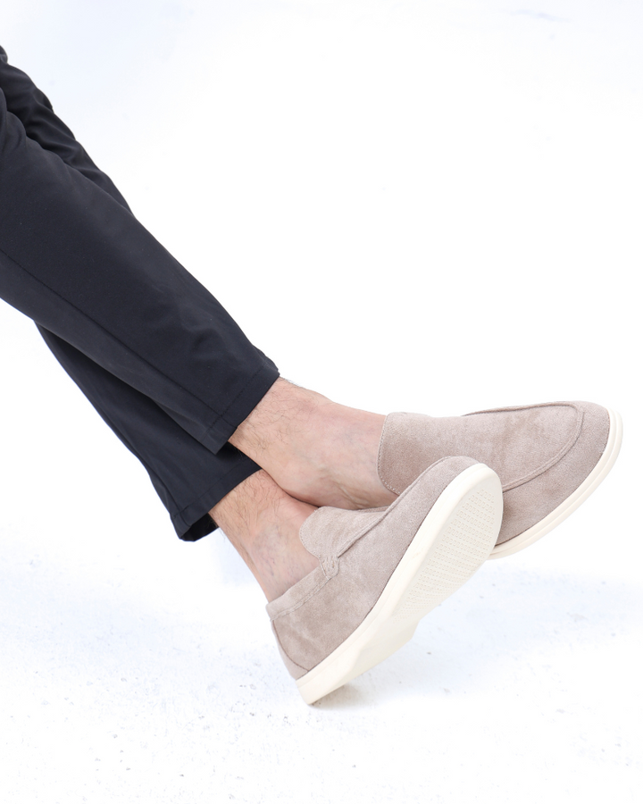 | MOCASSINS EN CUIR SUEDE