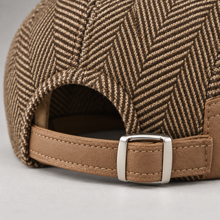 Casquette plate vintage à chevrons – Thornton