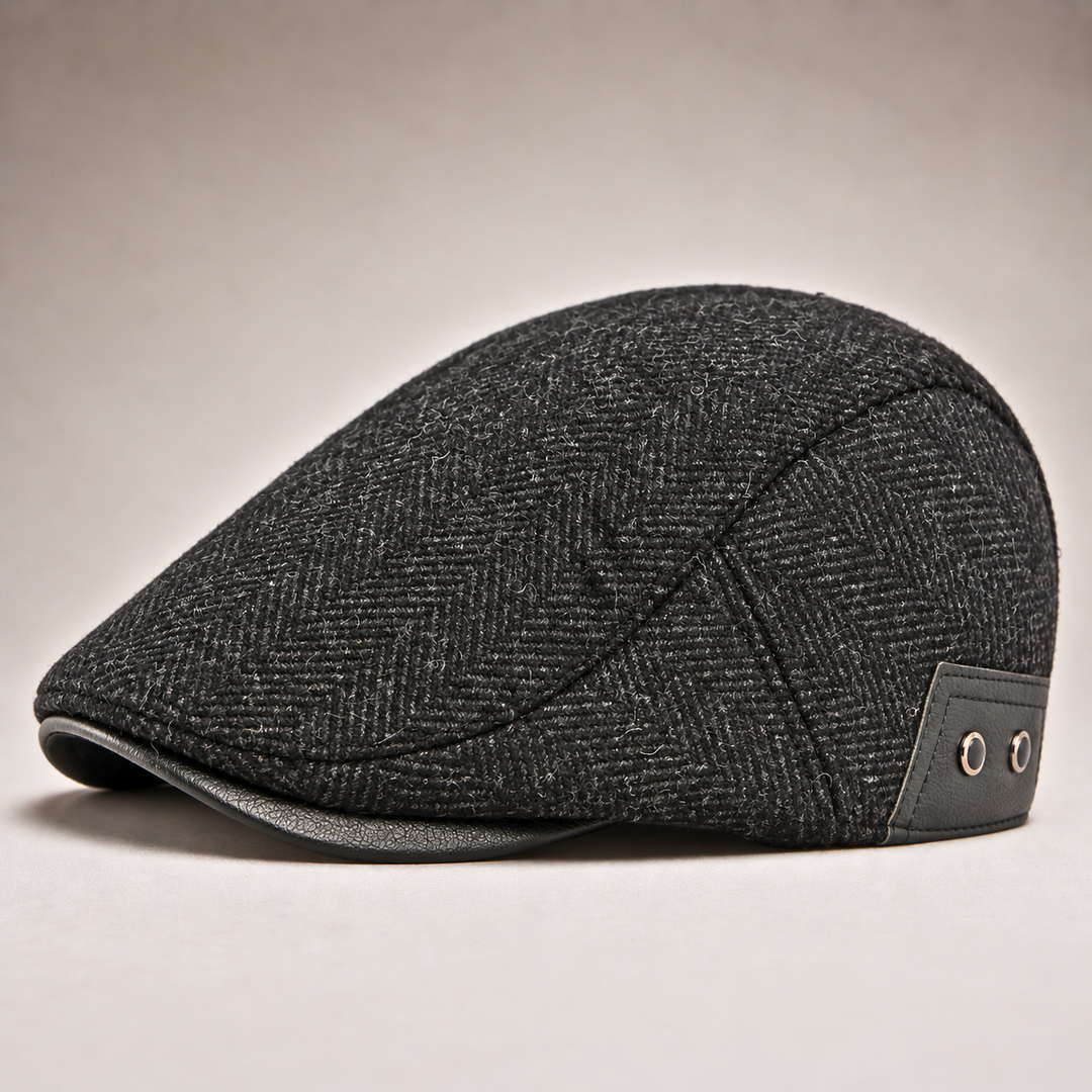 Casquette plate vintage à chevrons – Thornton