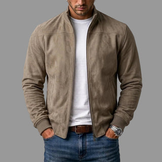 Antoine™ | Blouson Bomber en Daim