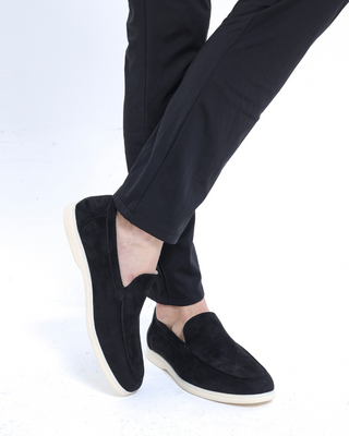 | MOCASSINS EN CUIR SUEDE