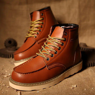 Charles™ – Bottines Homme Rétro à Doublure Chaude