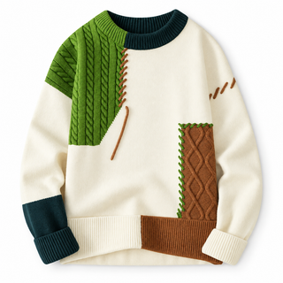 Le Pull Patchwork Artistique
