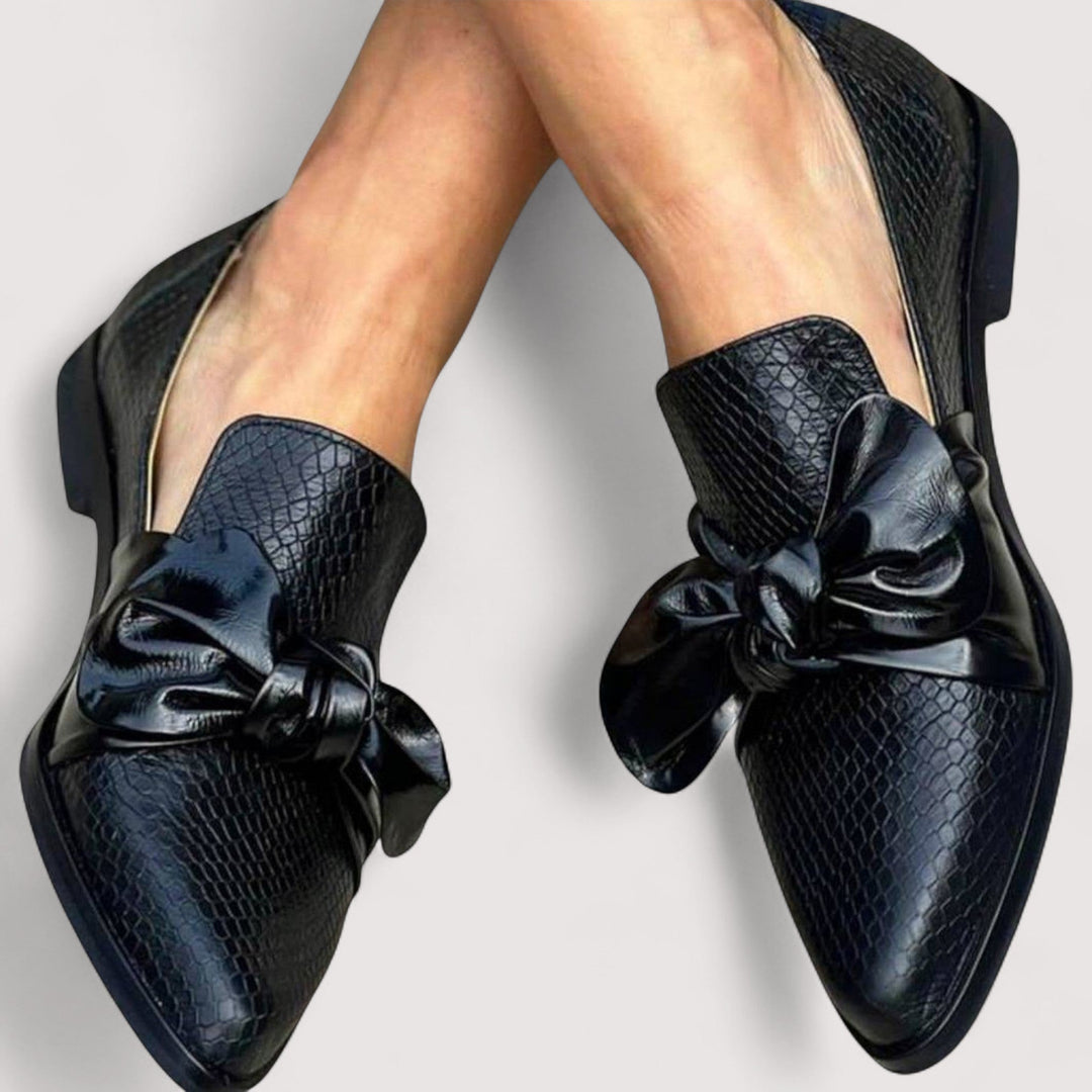 | Mocassins Nœud Satiné Manon
