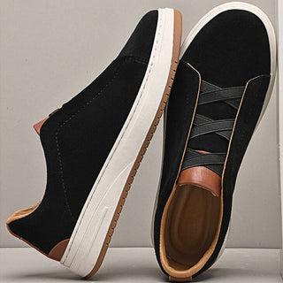 | CHAUSSURES SANS LACETS EN DAIM POUR HOMME