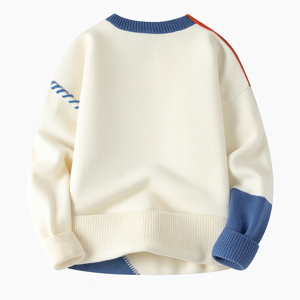 Le Pull Patchwork Artistique
