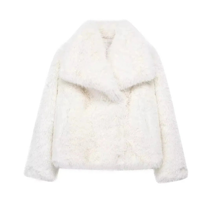 Élise™ Manteau court en fausse fourrure