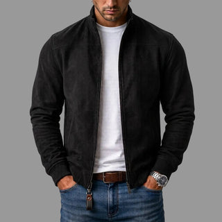 Antoine™ | Blouson Bomber en Daim
