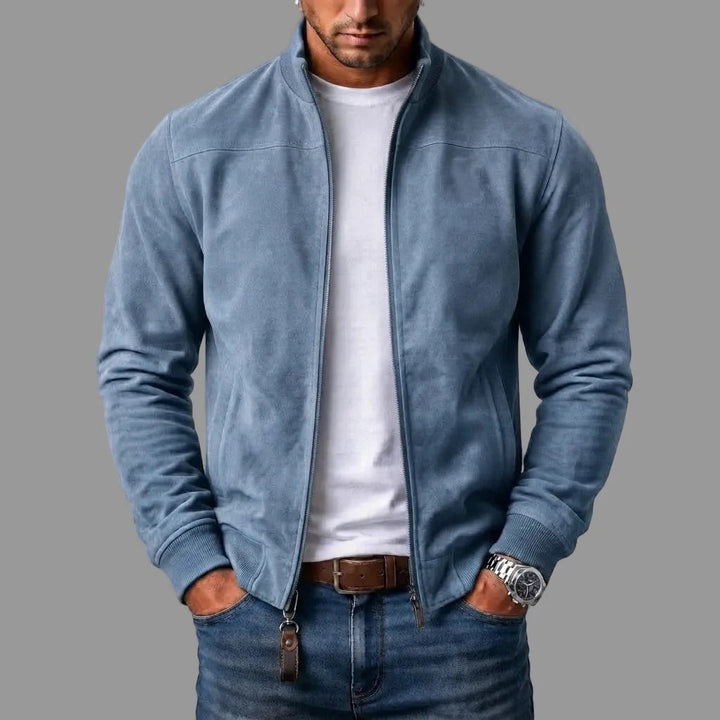 Antoine™ | Blouson Bomber en Daim