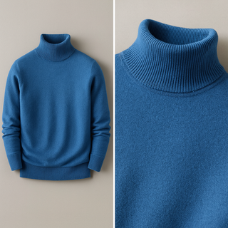 | PULL À COL MONTANT POUR HOMME
