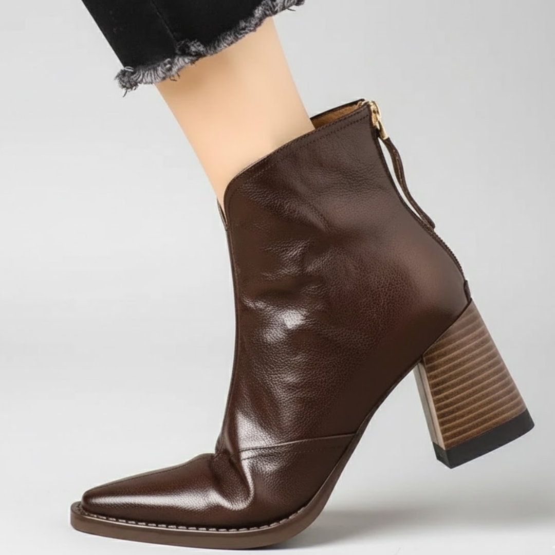 Agnès | Bottines élégantes à talon moyen