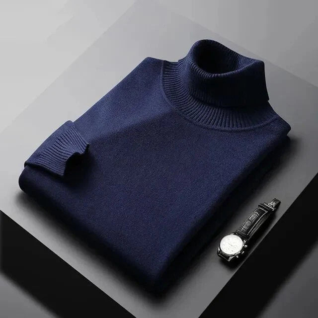 Pull Col Roulé Monte-Carlo – Élégance & Cachemire