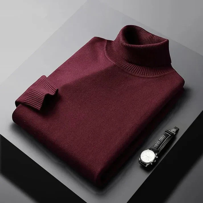 Pull Col Roulé Monte-Carlo – Élégance & Cachemire