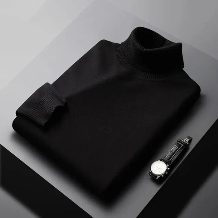 Pull Col Roulé Monte-Carlo – Élégance & Cachemire