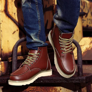 Charles™ – Bottines Homme Rétro à Doublure Chaude