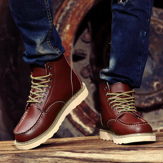 Charles™ – Bottines Homme Rétro à Doublure Chaude