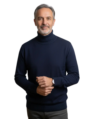 Pull Col Roulé Monte-Carlo – Élégance & Cachemire