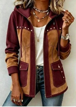 | Veste à Capuche Bi-Matière Véronique