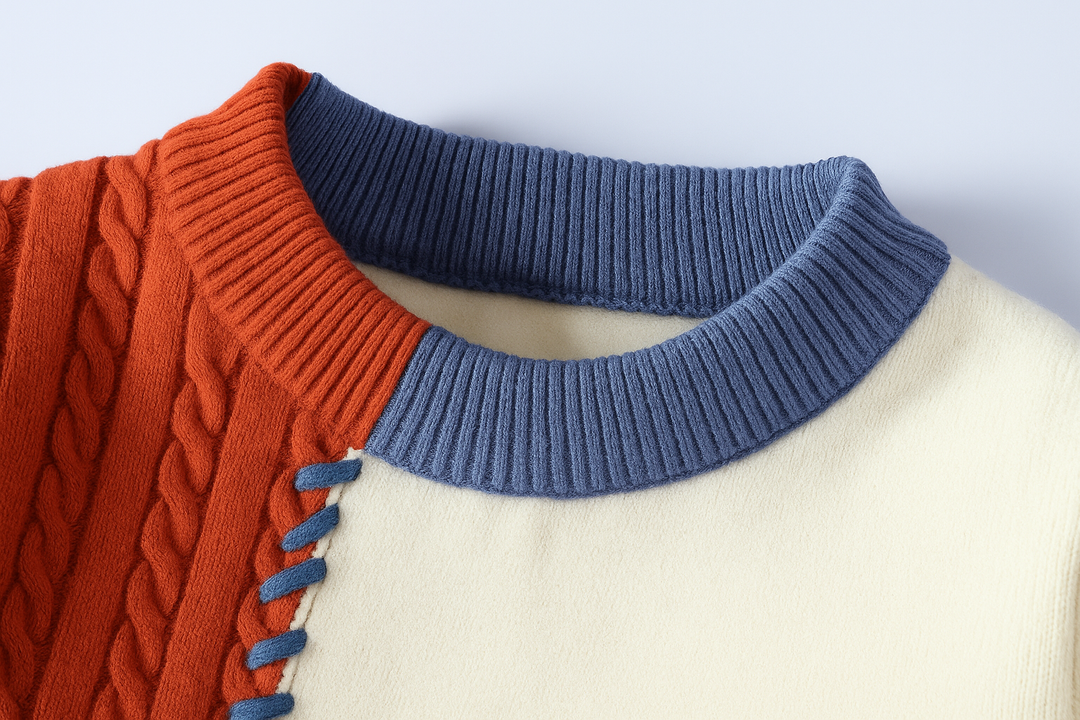 Le Pull Patchwork Artistique