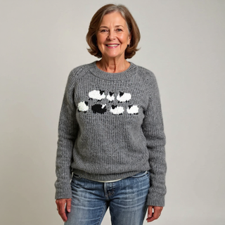 | Pull Maille Petits Moutons Lucie