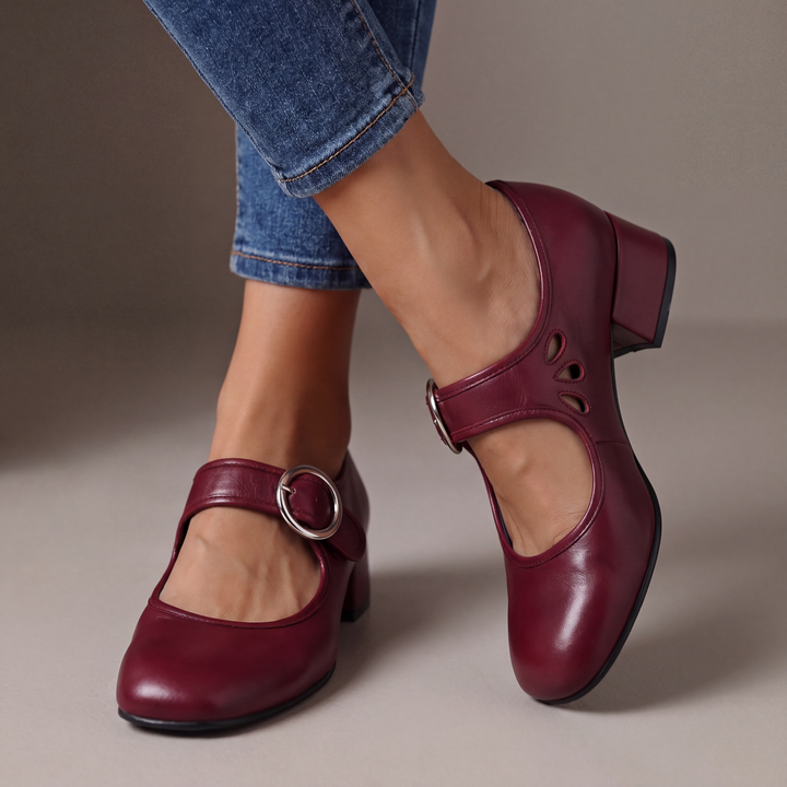 | Babies en Cuir Souple Nathalie