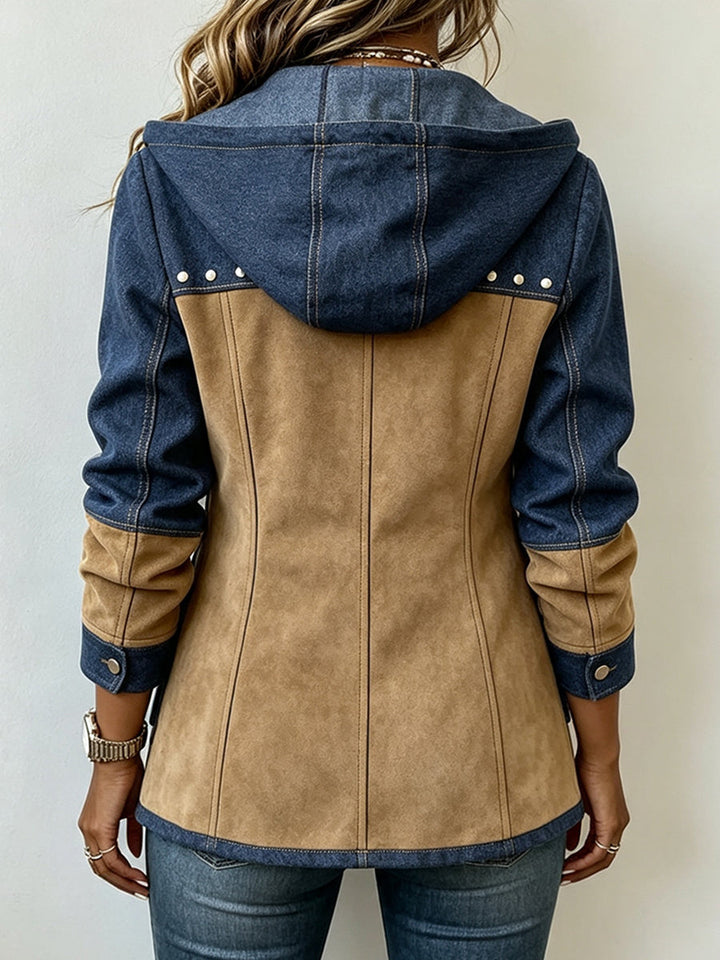 | Veste à Capuche Bi-Matière Véronique