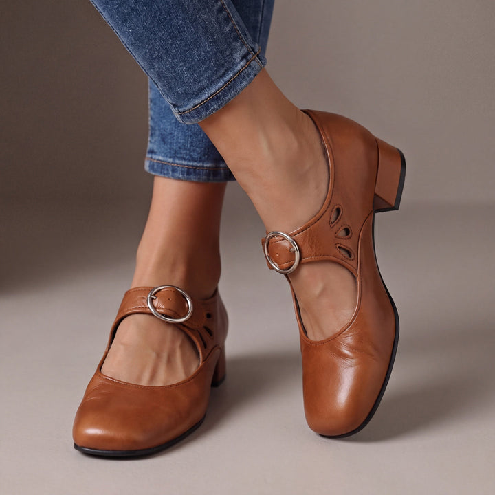 | Babies en Cuir Souple Nathalie
