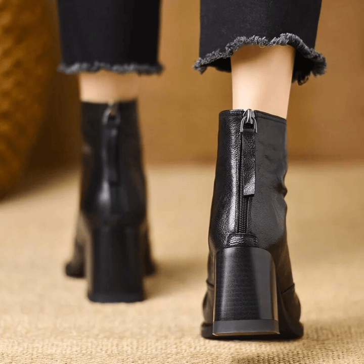 Agnès | Bottines élégantes à talon moyen