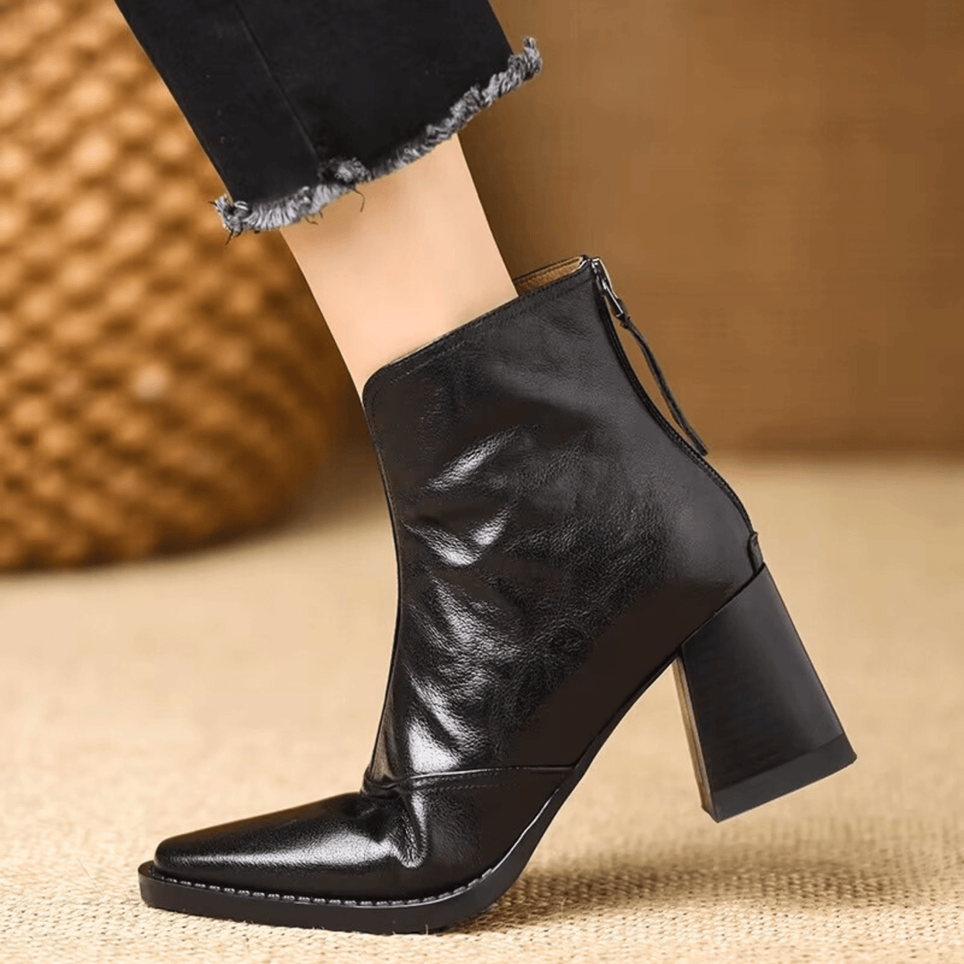 Agnès | Bottines élégantes à talon moyen
