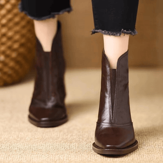 Agnès | Bottines élégantes à talon moyen