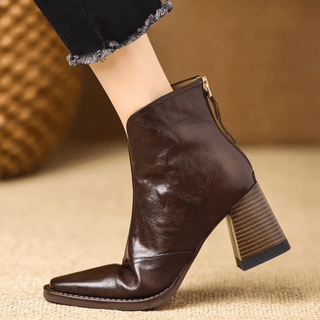 Agnès | Bottines élégantes à talon moyen